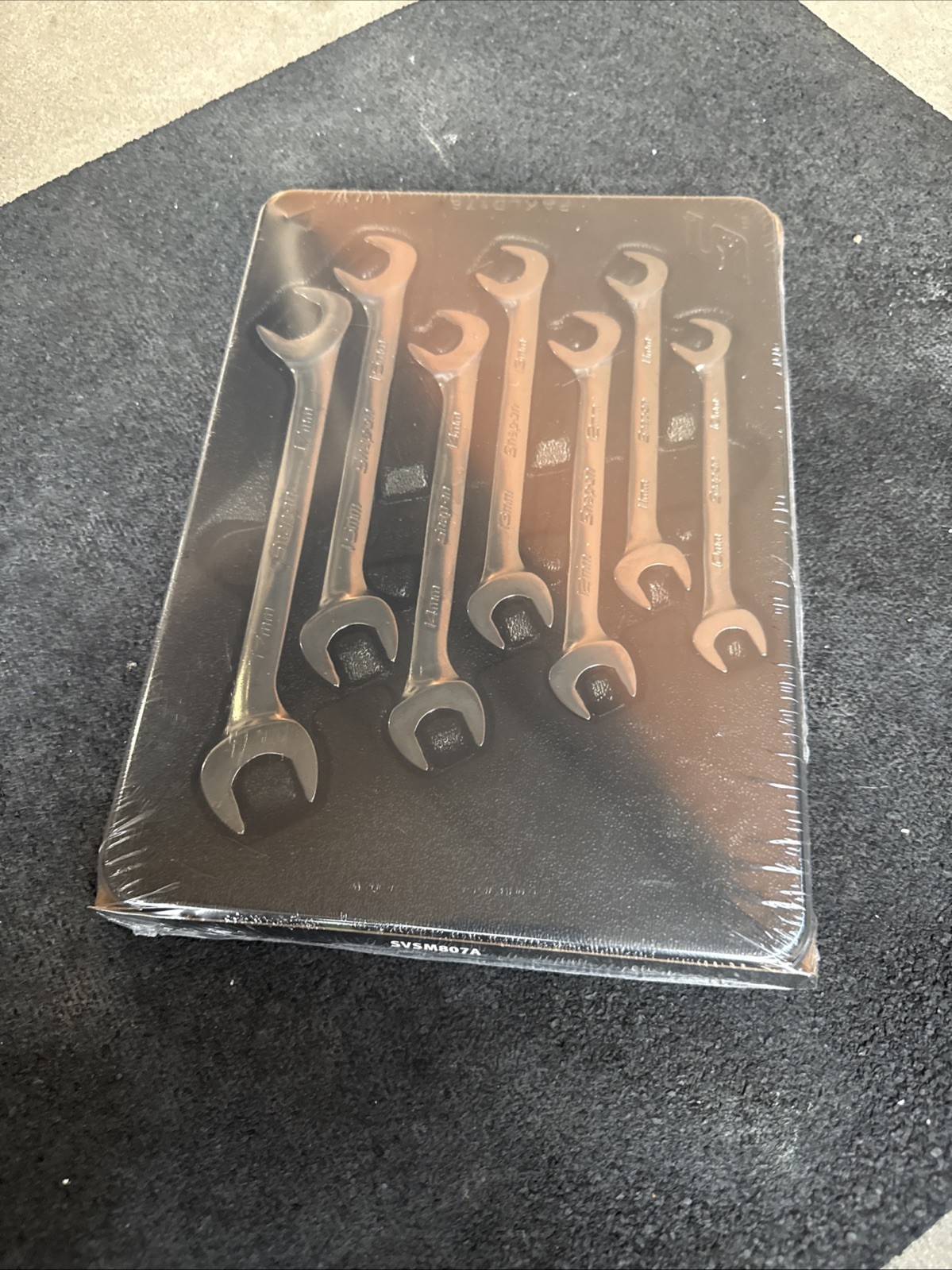 ForSnap On Tools NEW SVSM807A 7pc Metric Flank Drive Plus 4 Way Angle Wrench Set
