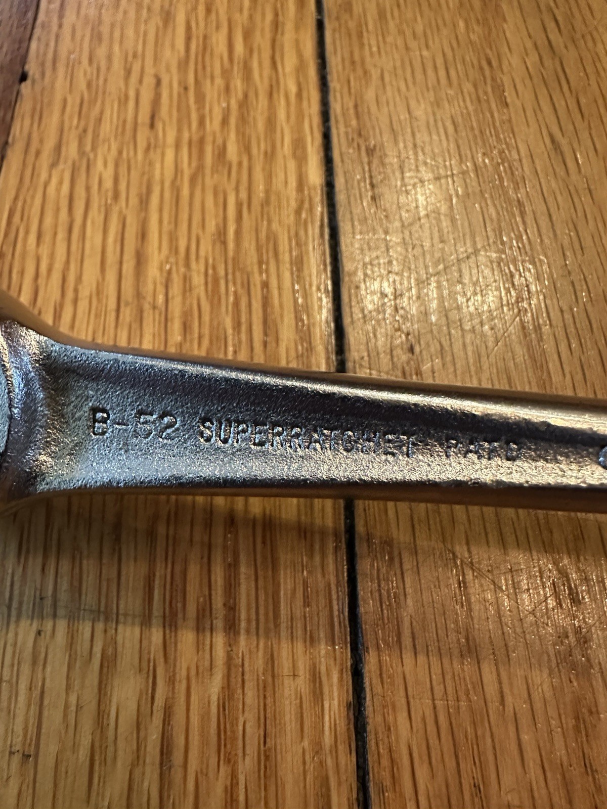 JH Williams & Co. Tools 3/8 Drive Ratchet B-52 Superratchet Vintage