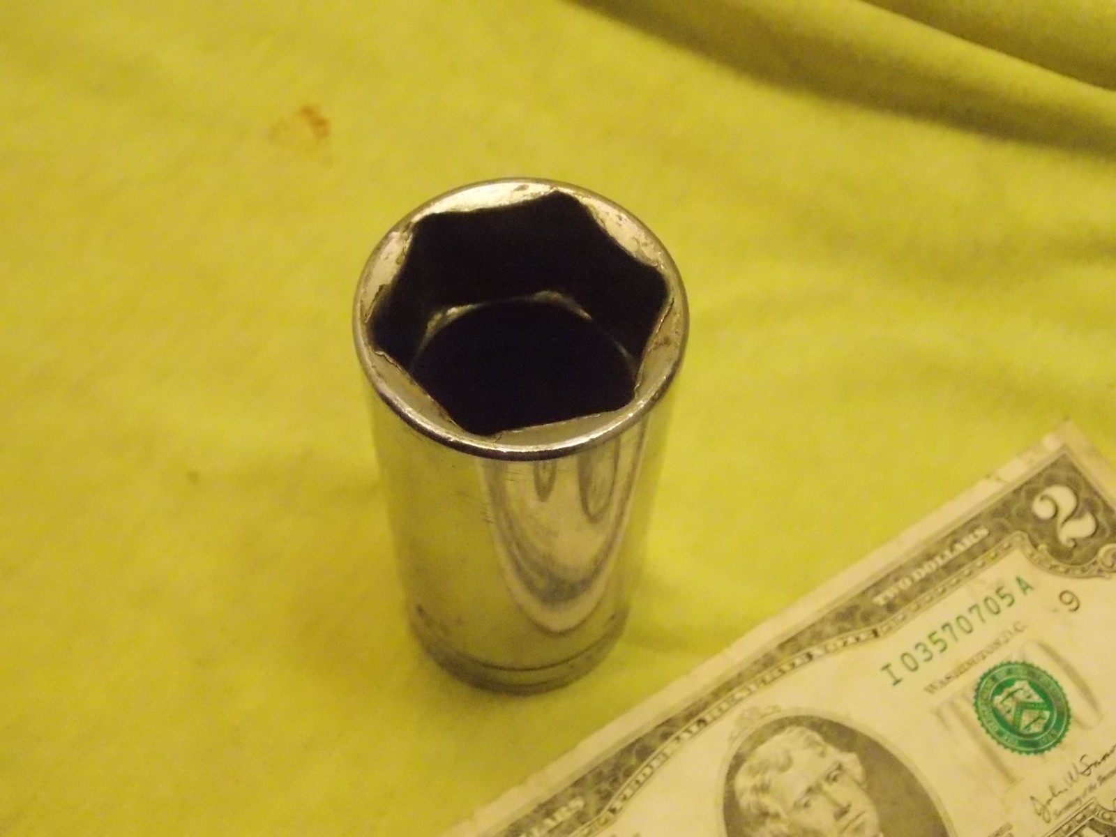 Snap-on TS361 1/2″ Drive 1-1/8 6-Point Deep Socket TS221 11/16 FREE Ship After1