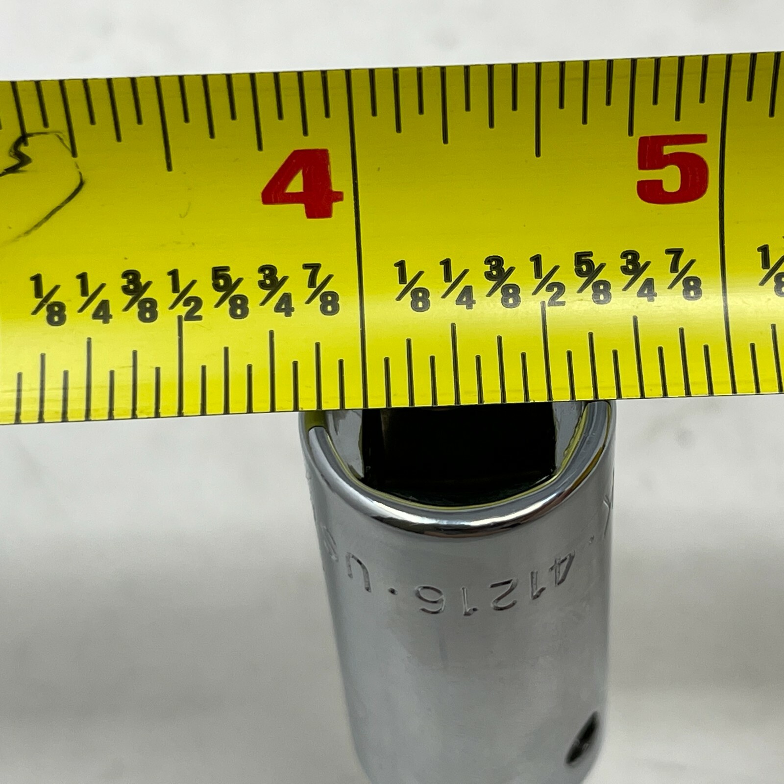 SK Hand Tools 41216 1/2″ Drive 1/2″ Fractional Hex S2 Steel Bit Socket