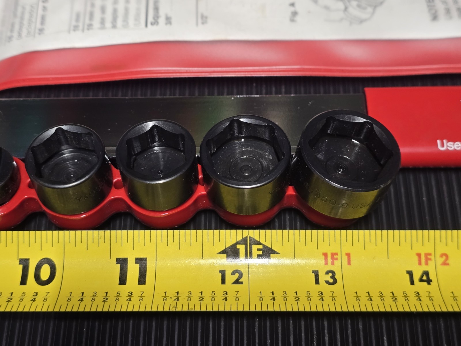 SNAP ON YA9350B1 SERPENTINE BELT PULLEY TENSIONER TOOL WITH ALL SOCKETS BRANDNEW