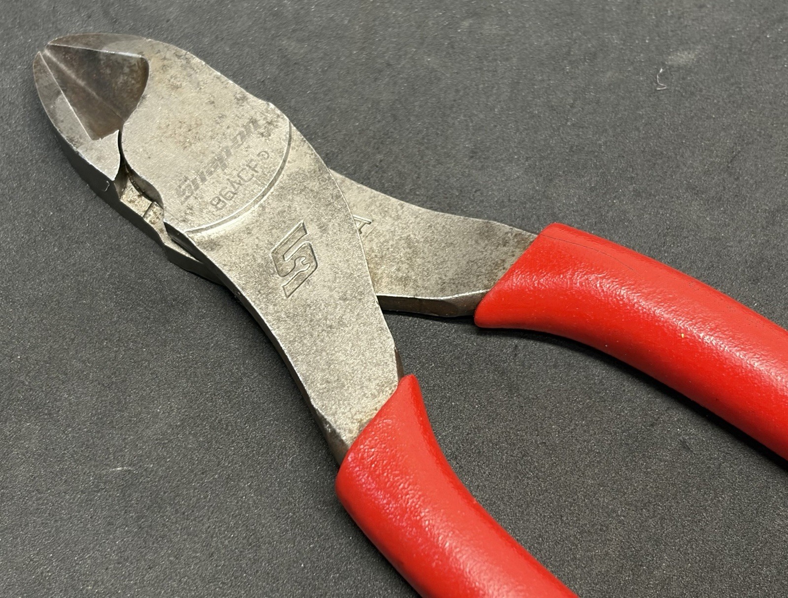Snap On Tools RED Talon Grip 6″ VectorEdge Diagonal Side Cutters Dikes 86ACF
