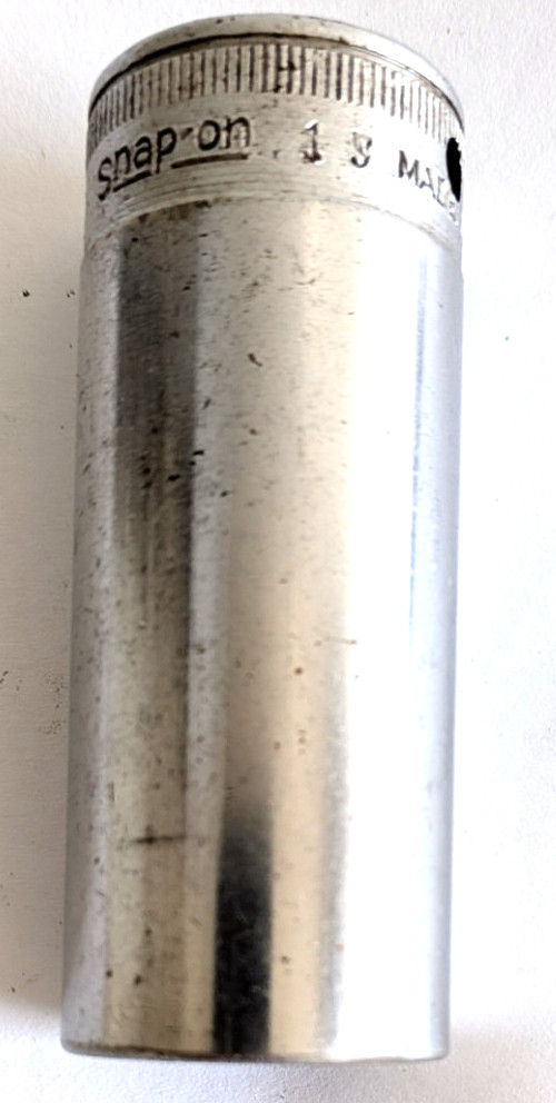 Snap-on Tools S320-1/2 Drive 1″ Deep 12pt Chrome Socket w8A