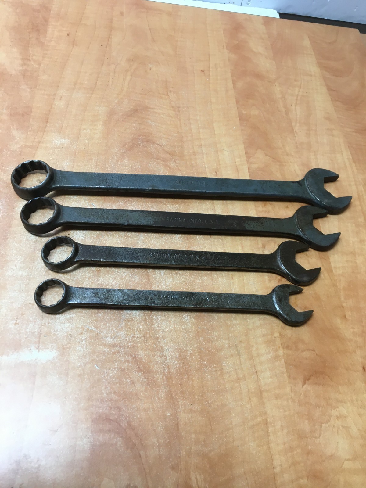 Mac USA Sabina OH 4pc Combination Wrench C16 C15 C13 C11 1-1/4″ 1-1/8″ 1″ 7/8″