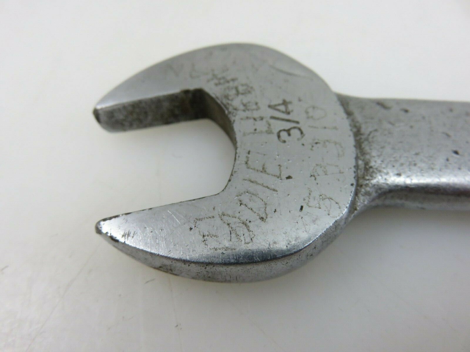 Craftsman Vanadium 1729 Open End Wrench 5/8″ x 3/4″ 7.75″ Long Vintage USA Made