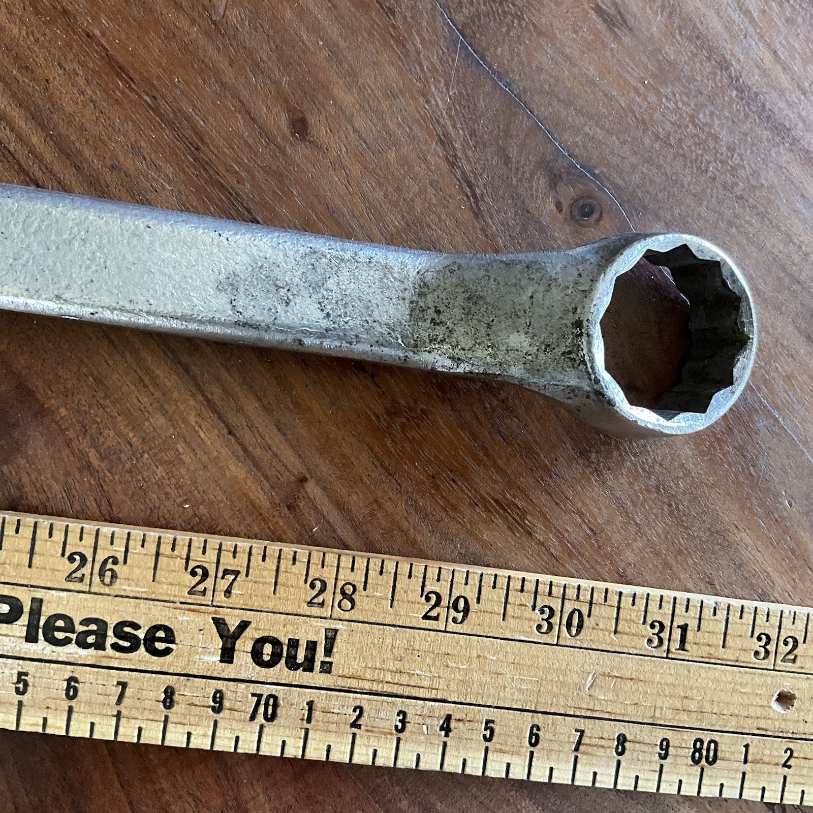 Vintage Fairmount Tools 12 Point Double Box End Wrench 1-3/8 x 1-1/4 Made in USA