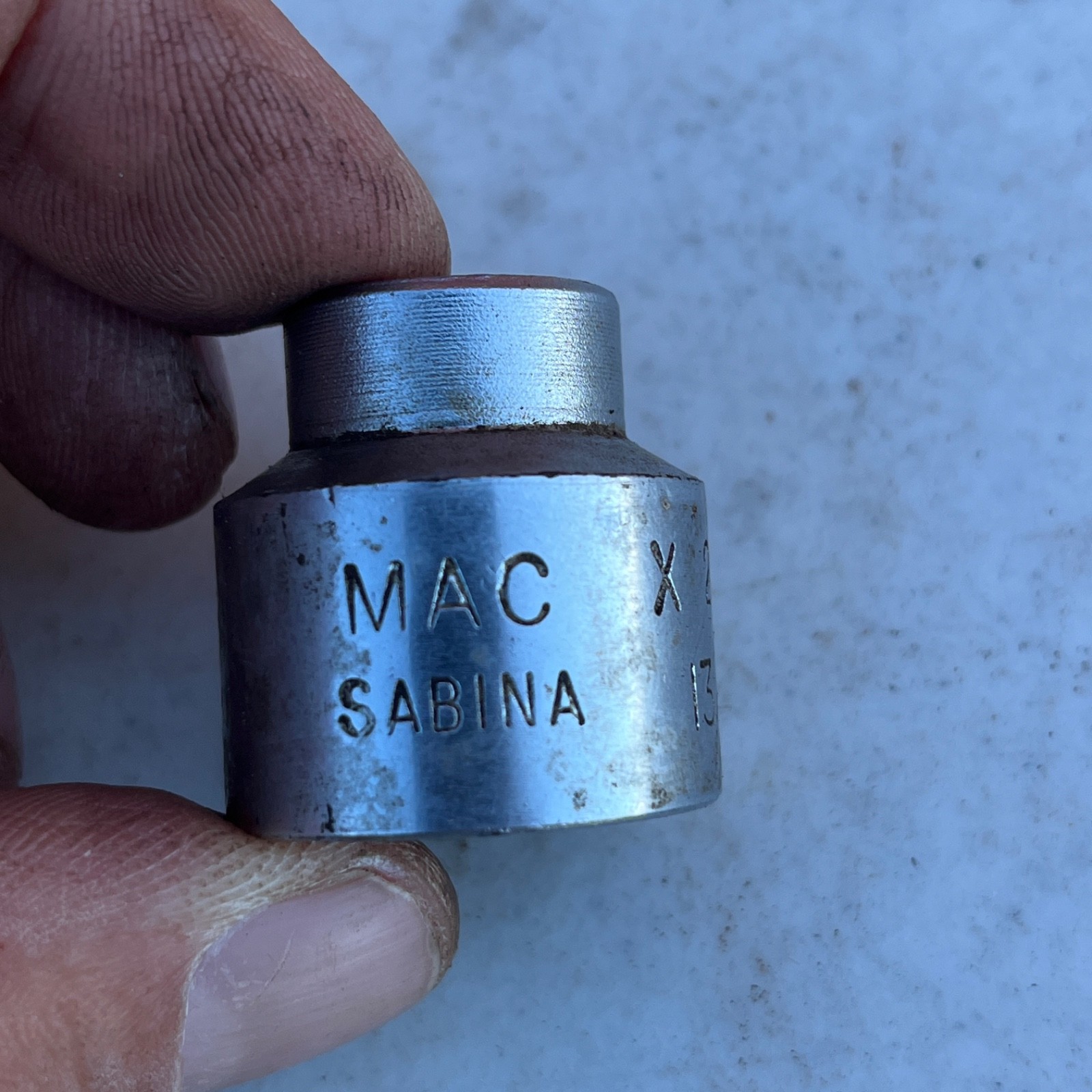 Mac Tools USA X262 13/16″ SAE Shallow Socket 3/8″ Drive 12 Point Chrome Finish
