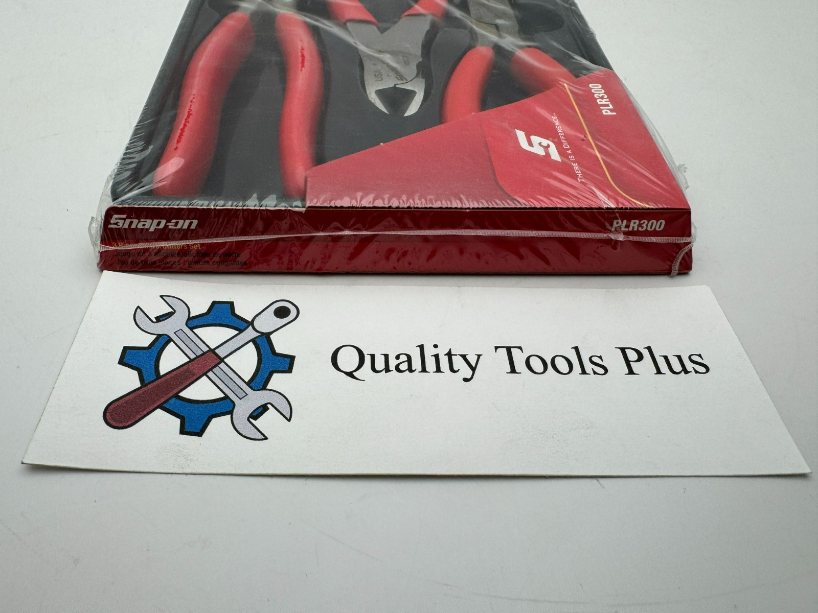 Snap-On NEW PLR300 3-Piece Pliers/Cutters Set Red
