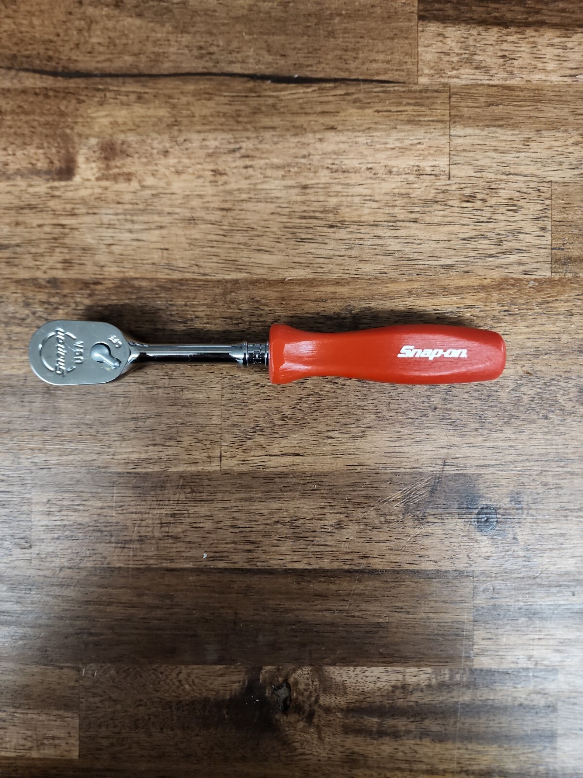 *New* Snap On 1/4″ THLD72 Classic Red Hard Handle Ratchet – FREE PRIORITY SHIP