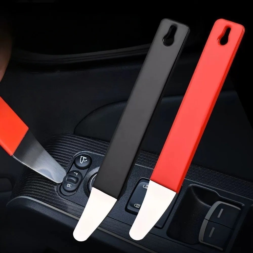 Stainless Steel Car Trim Removal Pry Tool Door Panel Clip Audio Fastener Remover