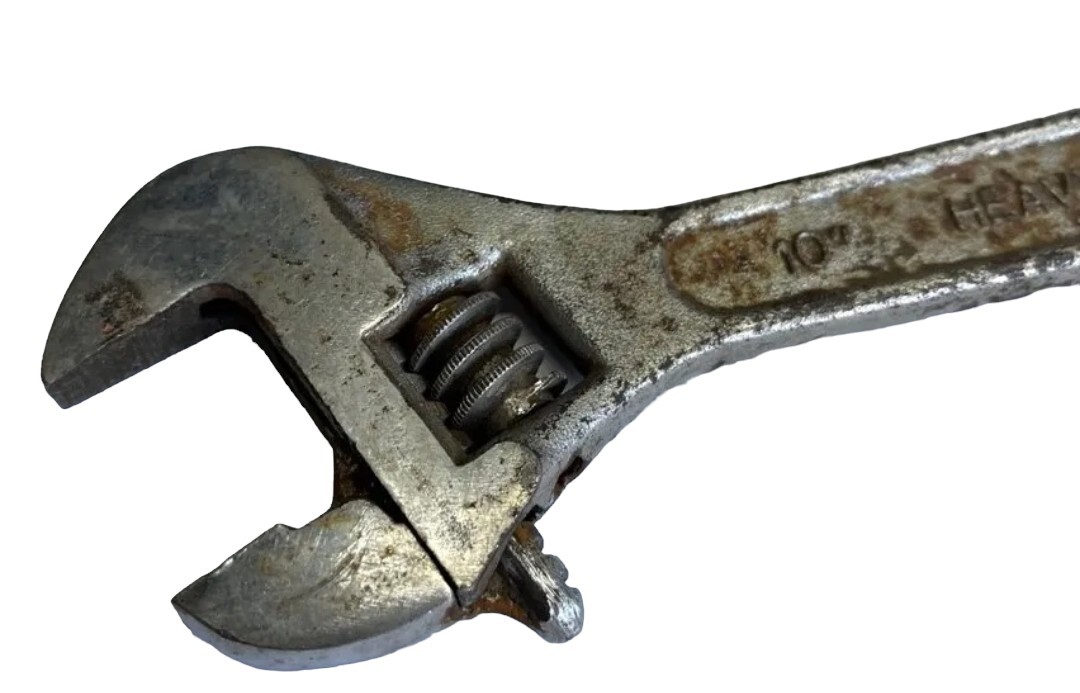 10″ Heavy Duty 17C10m Adjustable Wrench Chrome Vanadium 250mm **SALE**