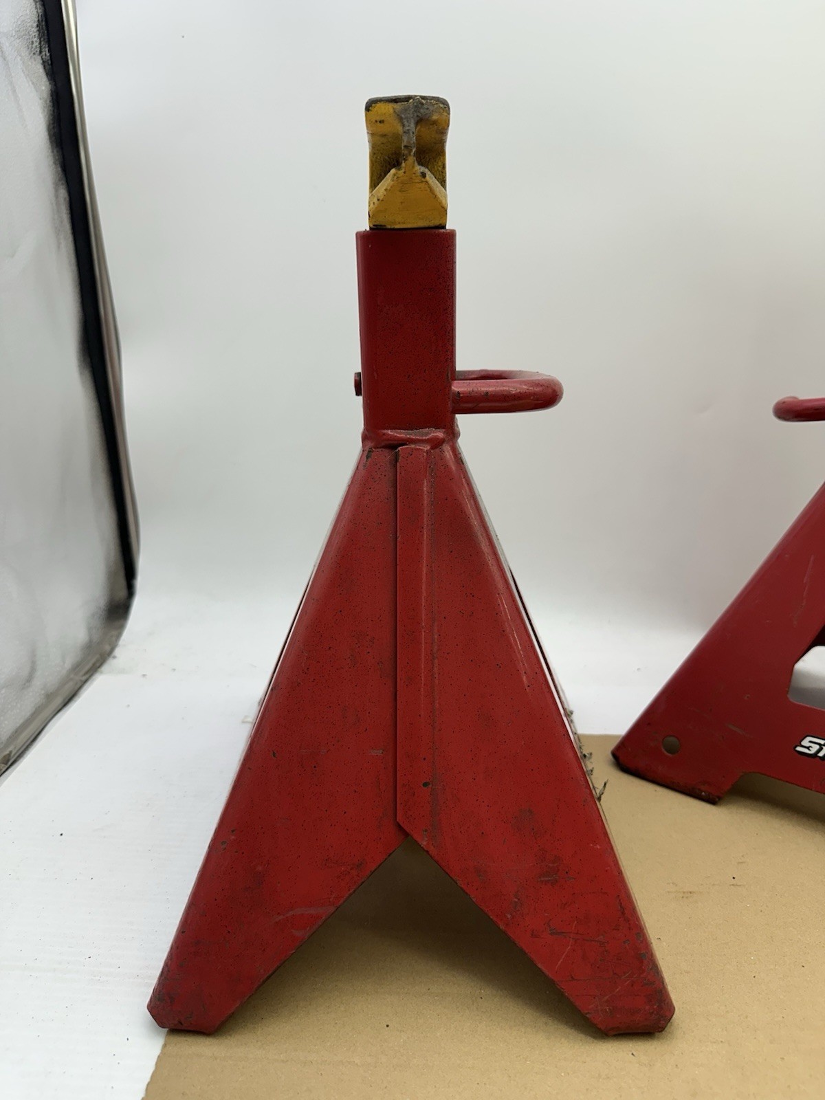 Pair of 2 Snap-On Professional Tools USA 5-Ton Capacity Jack Stands Model YA-875