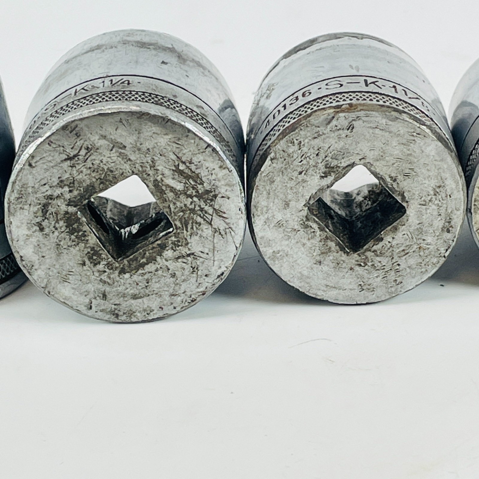 VTG SK Tools 1/2” Drive SAE Tapered Socket Set 8Pc 5/8” To 1-1/4” USA 12 Point