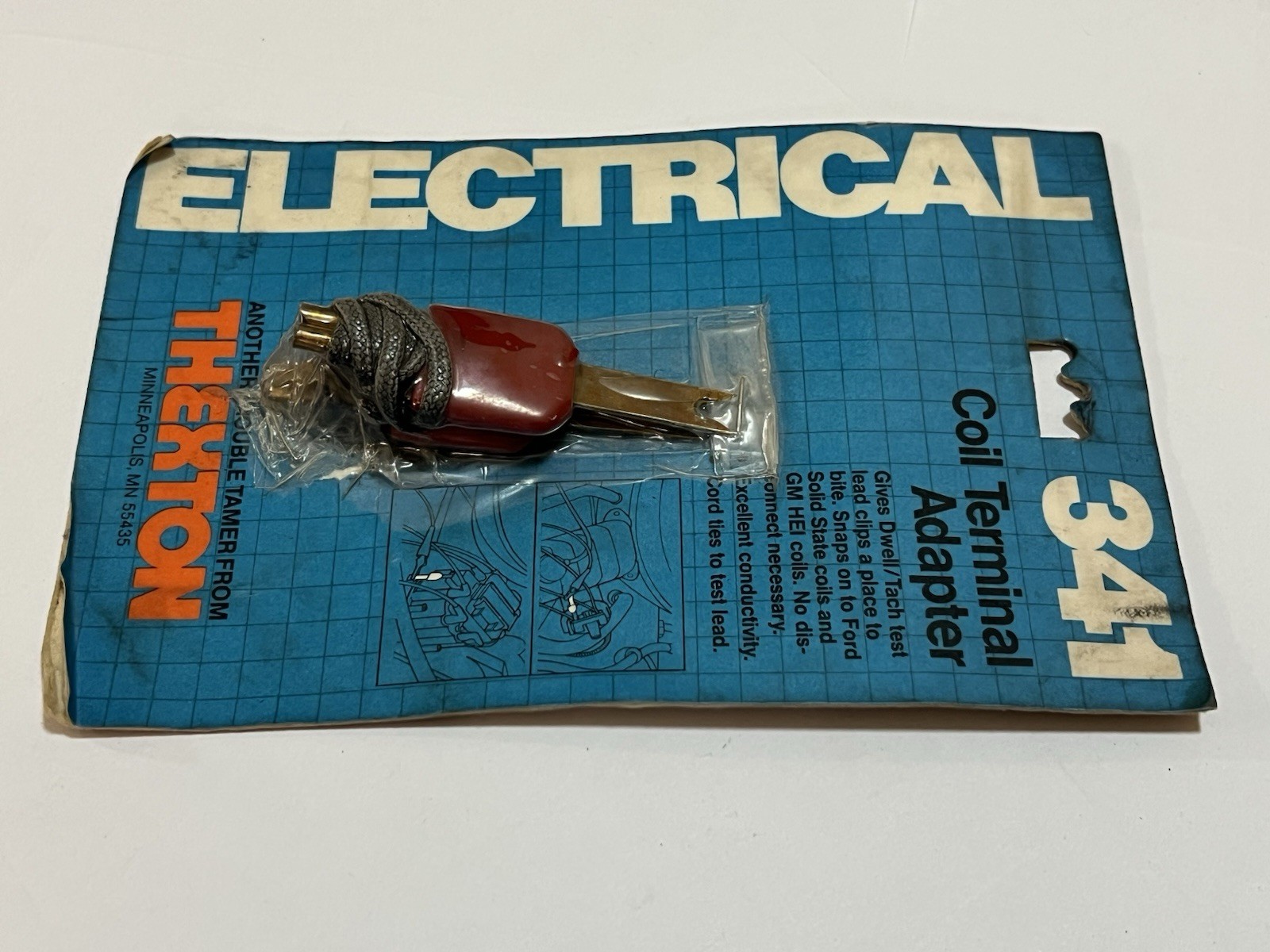 Thexton 341 Coil Terminal Adapter NOS GM HEI Ford Solid State Coils