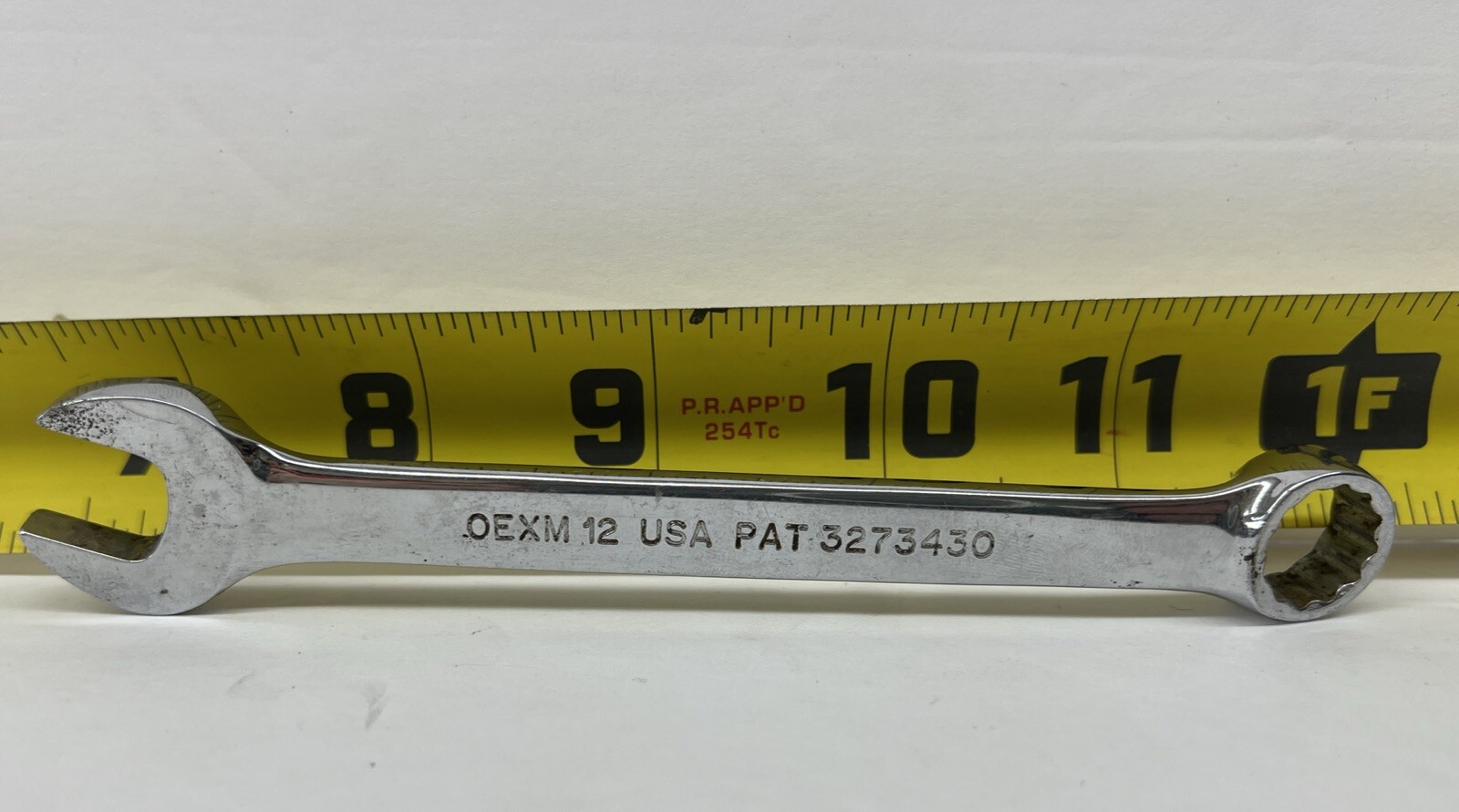 Snap On Tools 12mm Combination Wrench 12 Point OEXM12 USA