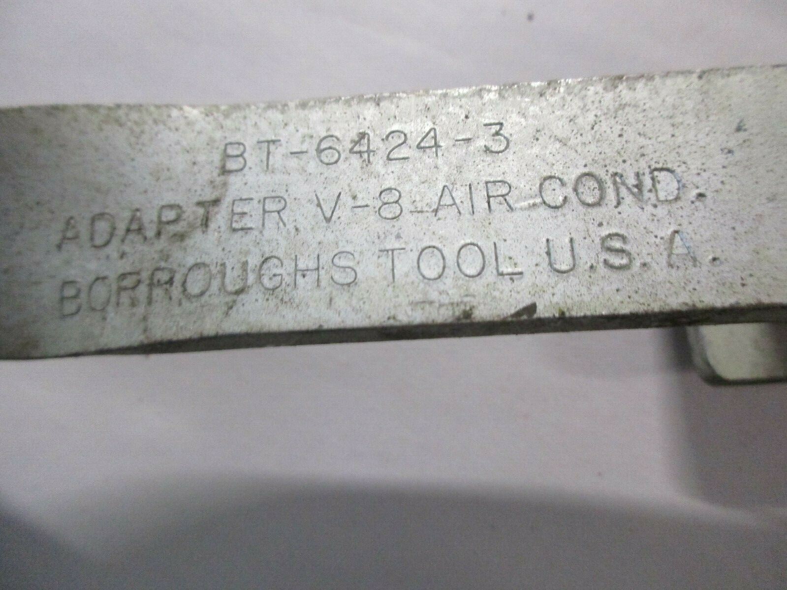 BORROUGHS BT-6424-3 ADAPTER V-8 AIR CONDITION