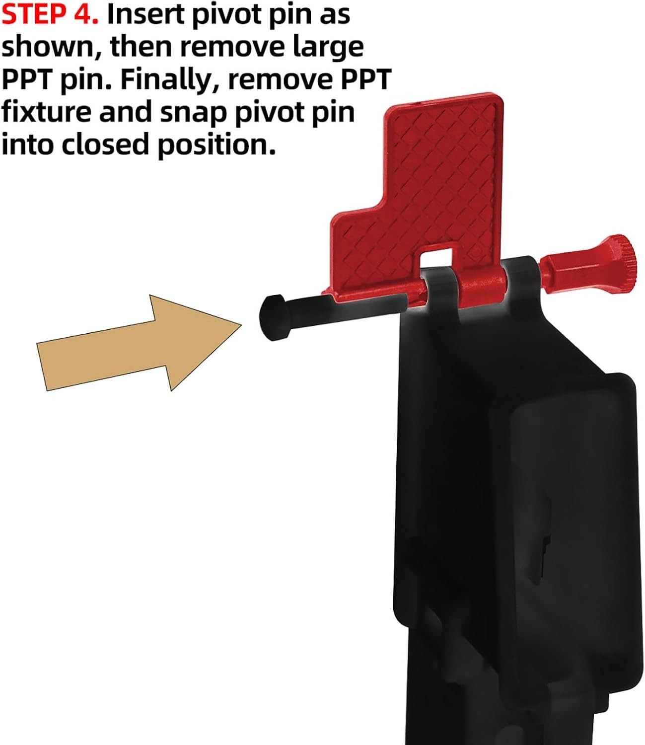 Compact Hand-Powered Pivot Pin Installer – Essential Tool for Beginners