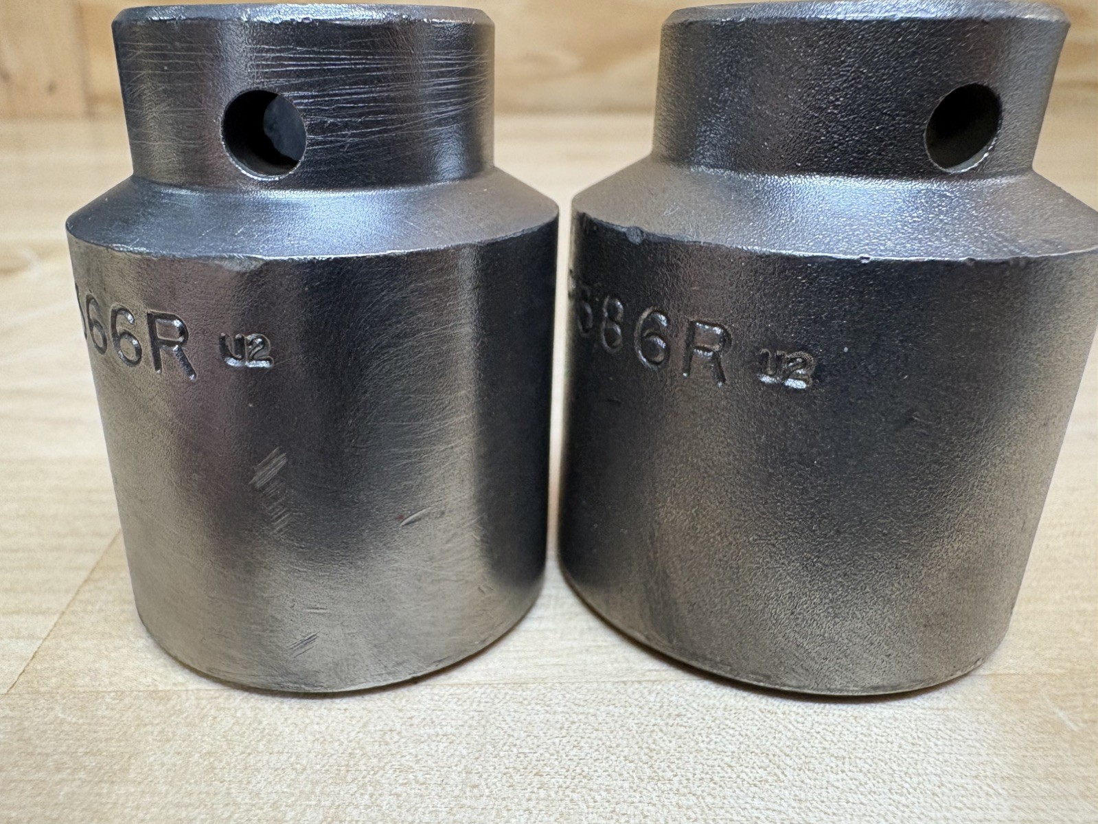 2pcs Mac Tools VP366R & VP386R 1/2″ Drive SAE 6-Point Shallow Impact Sockets