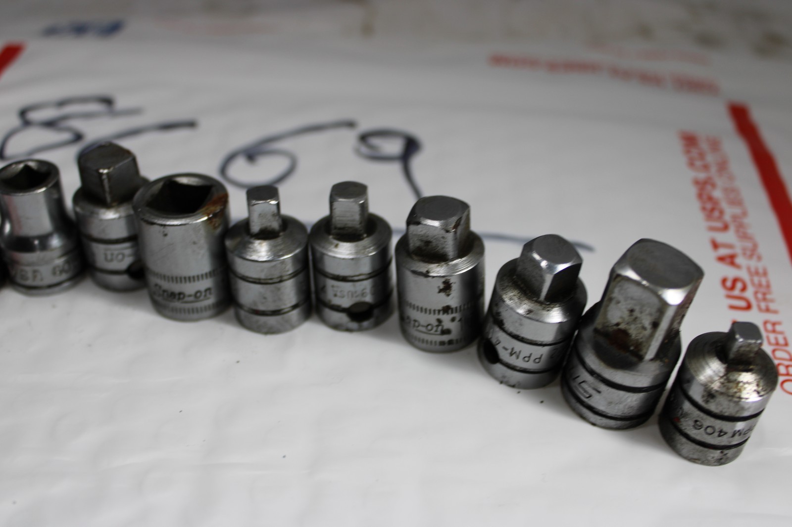 Snap on Adapters Reducers Mixed Lot 10 pc