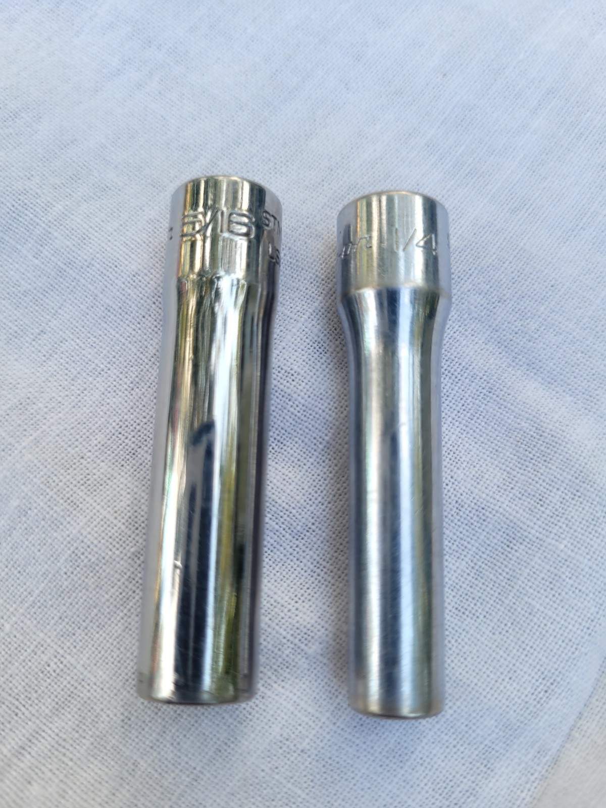 VINTAGE SNAP-ON DEEP WELL 1/4 DR. 6PT. SOCKETS 1/4″ DR. 5/16 1/4 MADE IN USA
