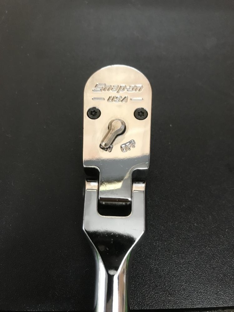 Snap-on FHF100 R 3/8″ Drive 100 Tooth Red Soft Grip Flex Ratchet [Unused]