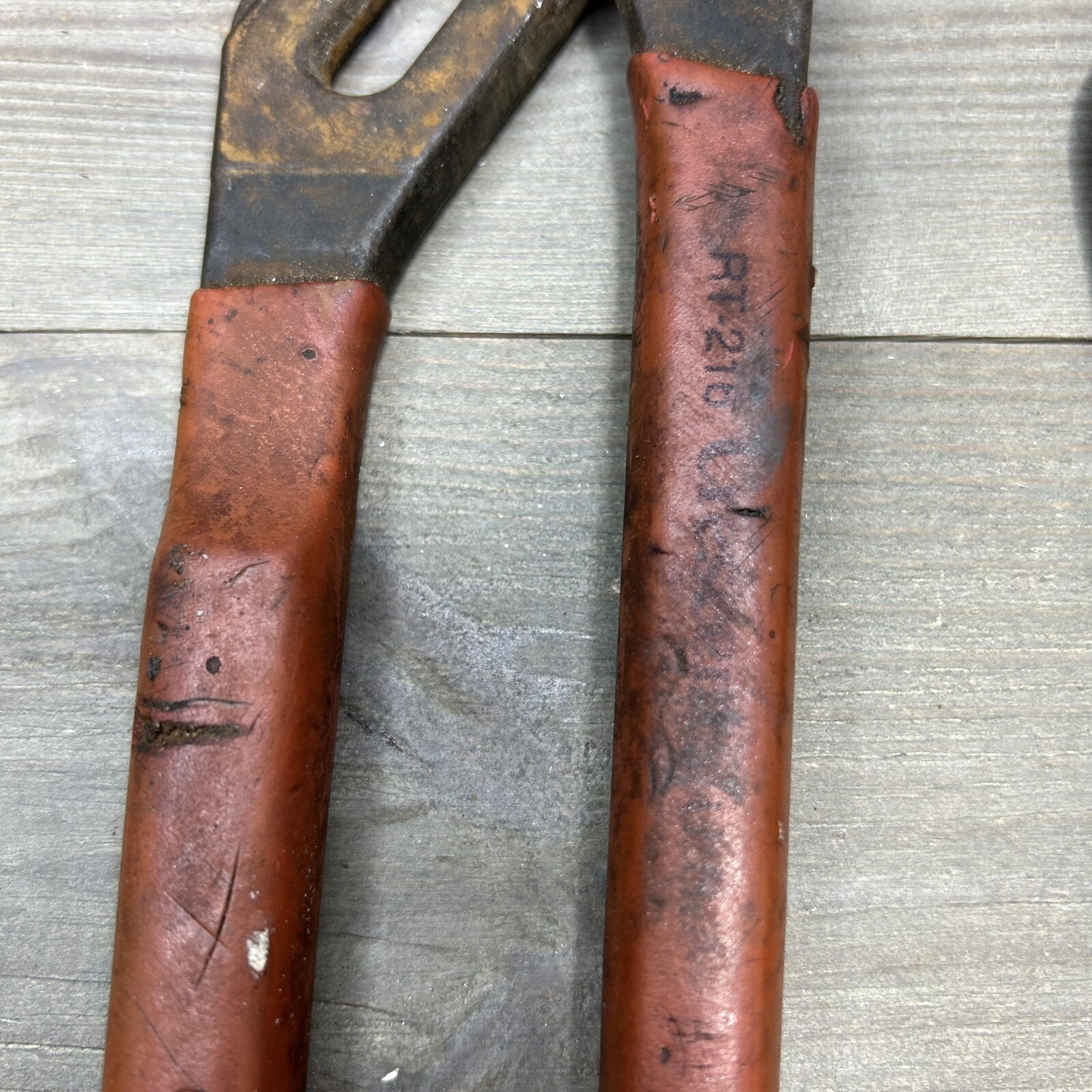 Vintage Fuller No.117 & Crescent RT-216 16” Straight Jaw Tongue Groove Pliers(2)