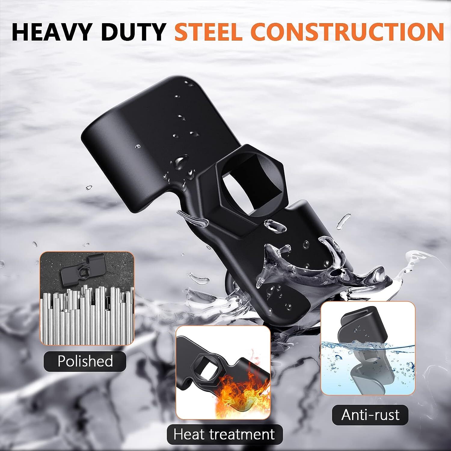 For 1/2 Inch Drive Wrench Extend More Leverage Universal Wrench Extender Adapto