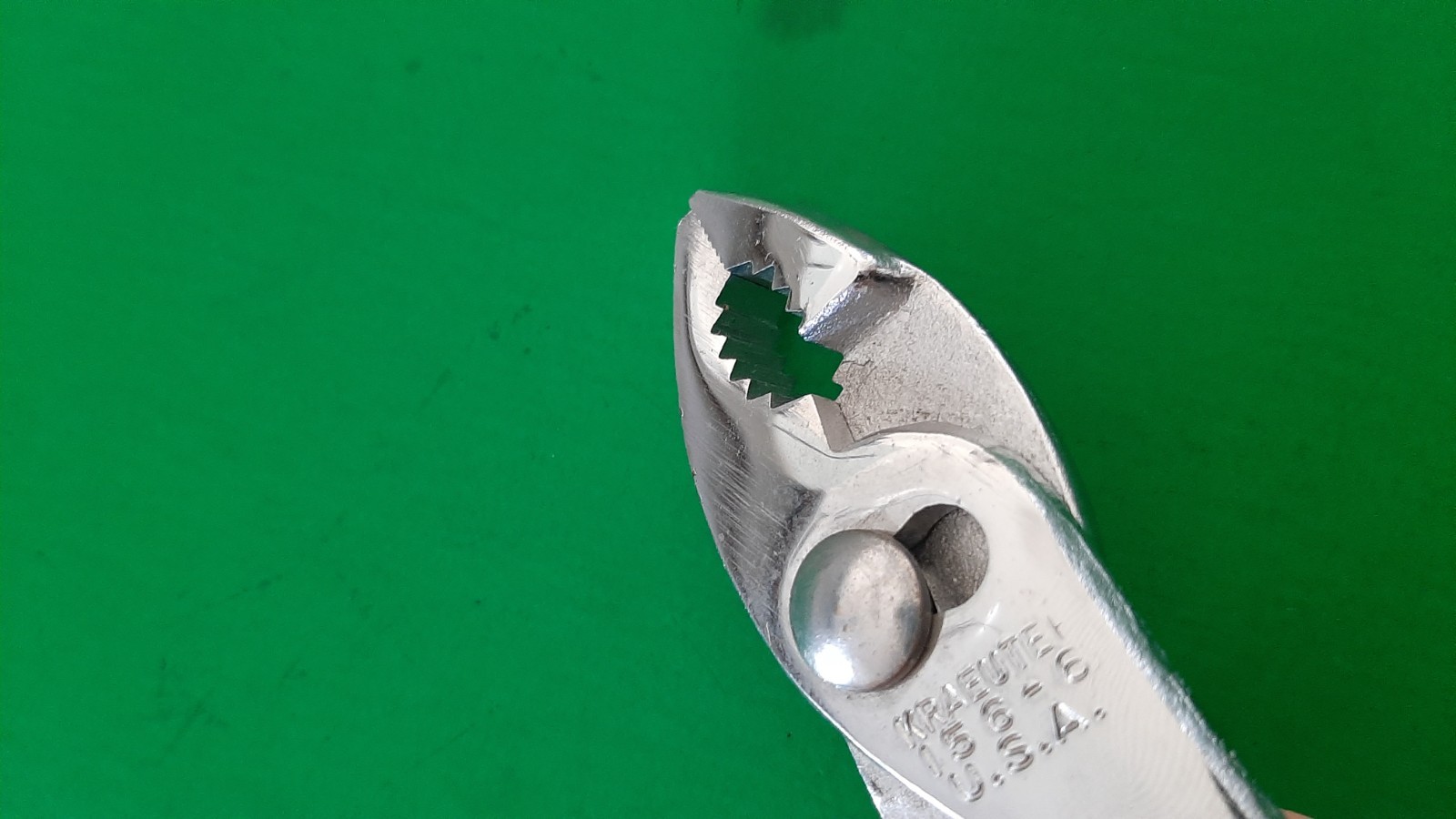 NOS KRAEUTER USA Slip Joint Pliers 6-1/2” 156-6