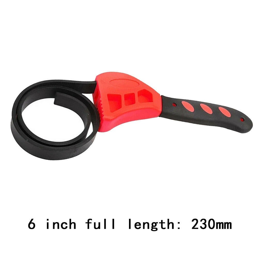 Bottle Opener Repair Tool Wrench Tool Adjustable Rubber Strap Hand Tools