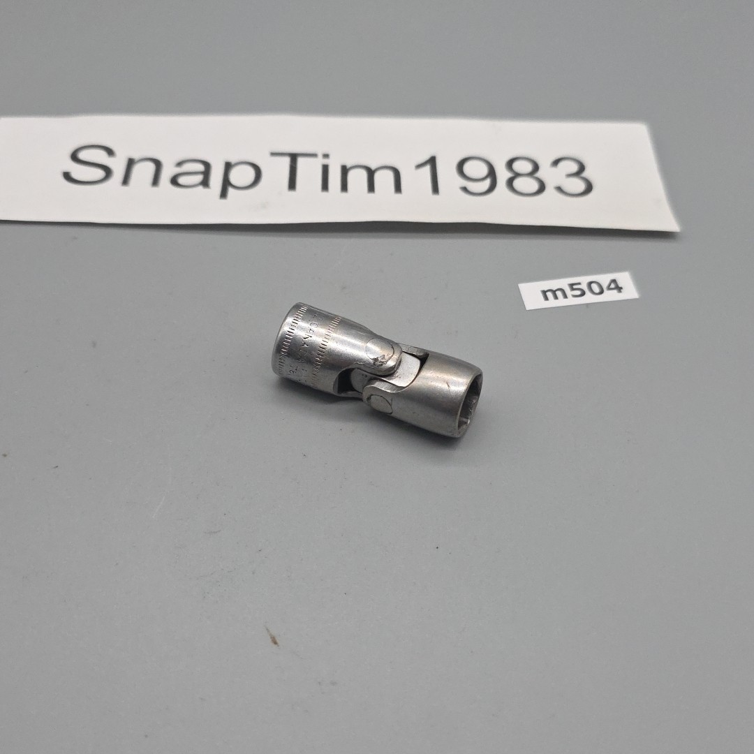 Snap-On Tools 12mm Flex Socket 3/8” Drive 6 Point FSUM12 USA