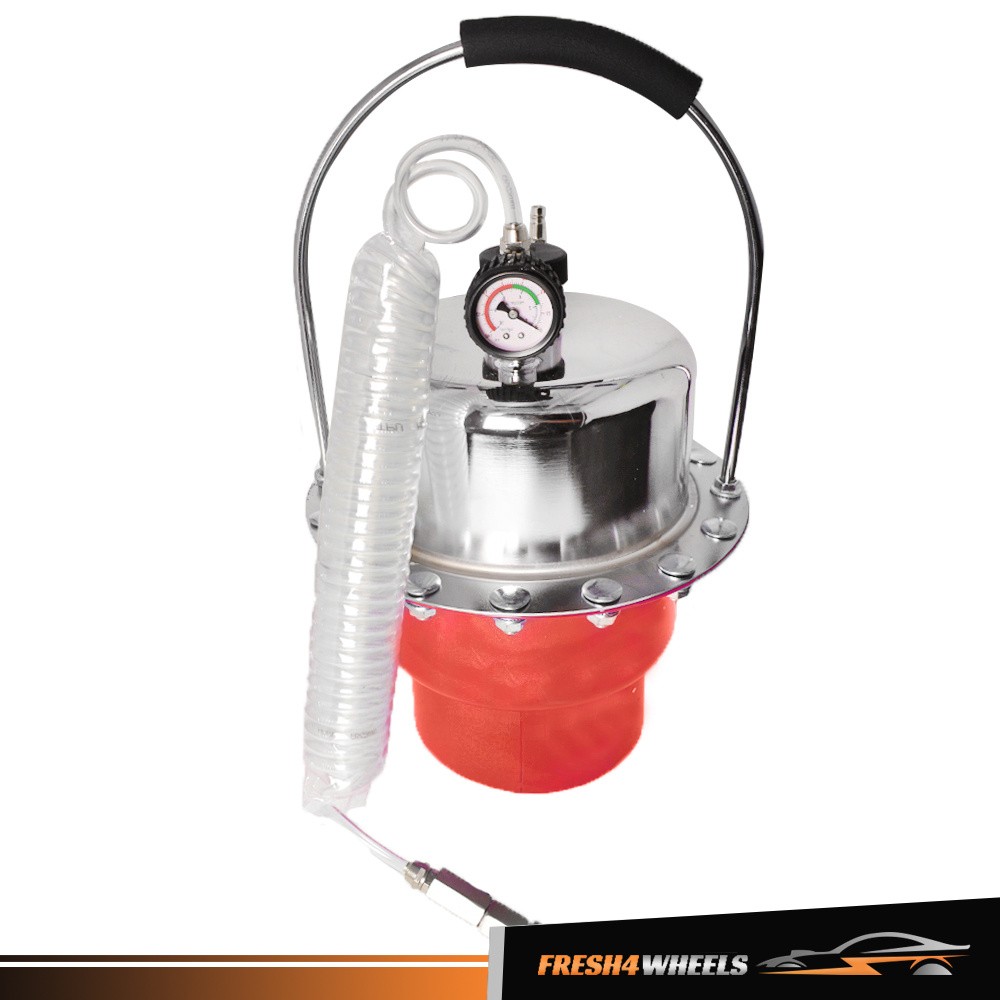 Pneumatic Air Pressure Kit Brake & Clutch Bleeder Valve System Kit Portable