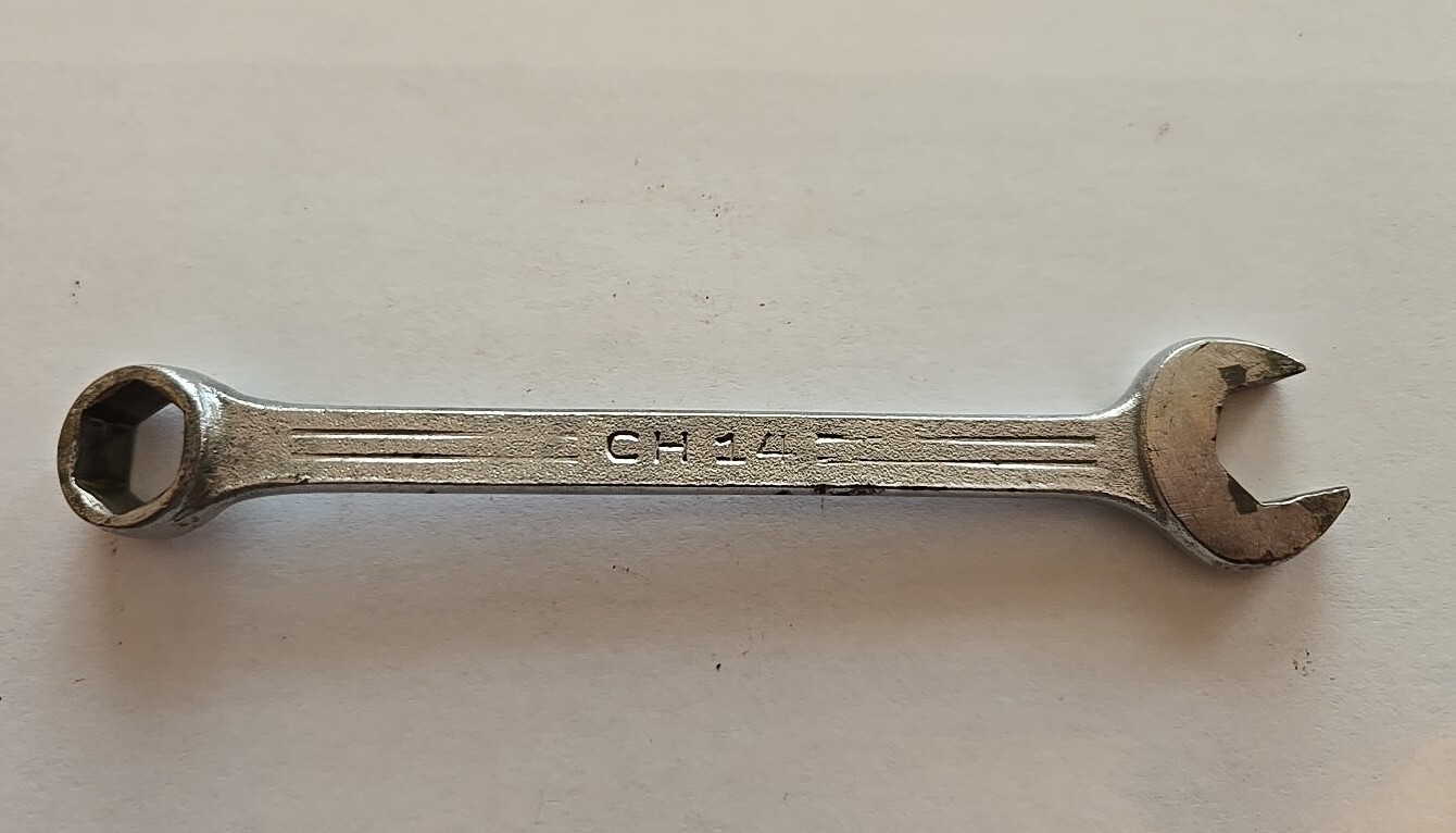 Mac Tools Sabina 7/16″ 6PT Short Chrome Combination Wrench CH14