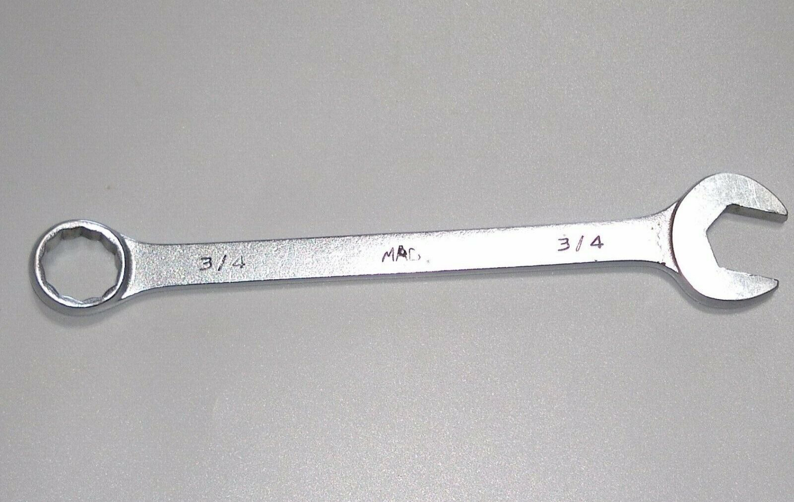 MAC Tools CW24. 3/4″ Combination Wrench, 8.6″ Long, 12 Point. *SATIN FINISH*