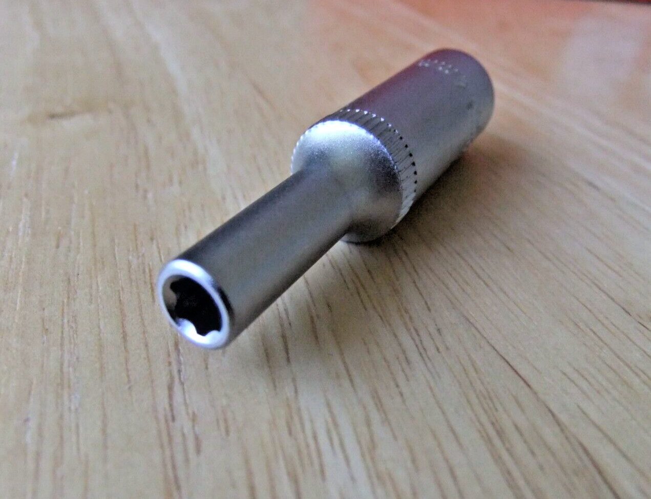 Welzh Werkzeug 4mm x 1/4 Drive Chrome Vanadium Deep Socket – 50mm Long