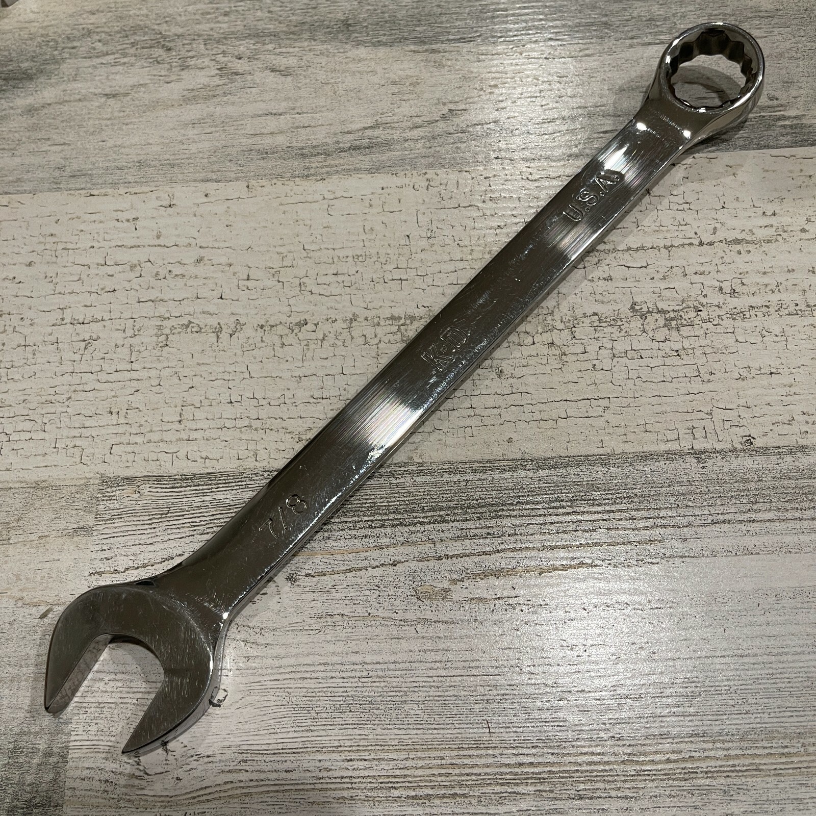 KD Tools 63328 Hi Polish 7/8″ Combination Wrench 12 Point Made in USA