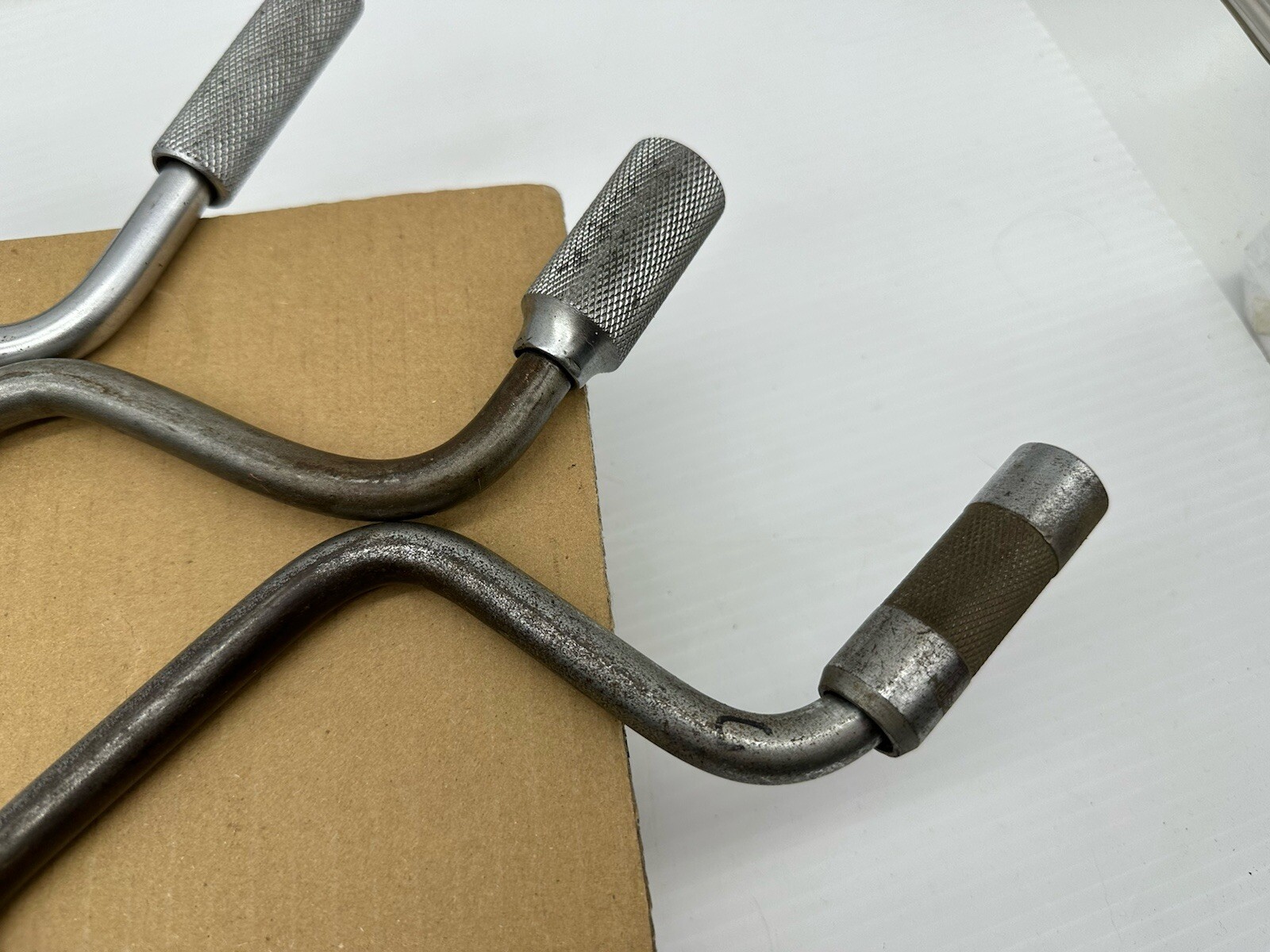 Lot 5 Vintage 1/2” Dr Speed Wrench Socket Handle Tool 2 Made in USA Husky PENENS