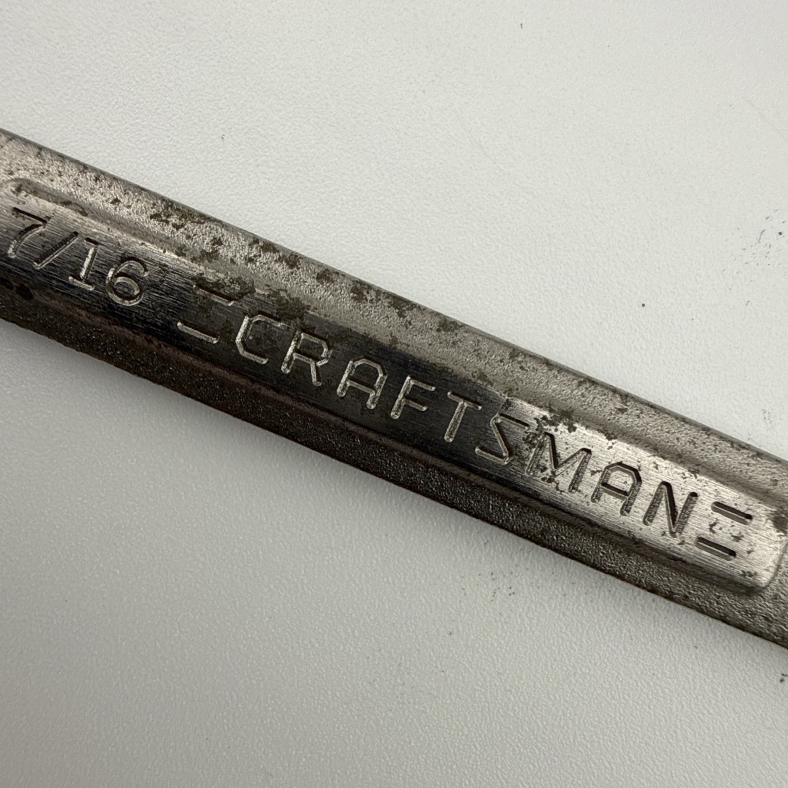 Craftsman 7/16 in 12 Point SAE Combination Wrench #44694 USA