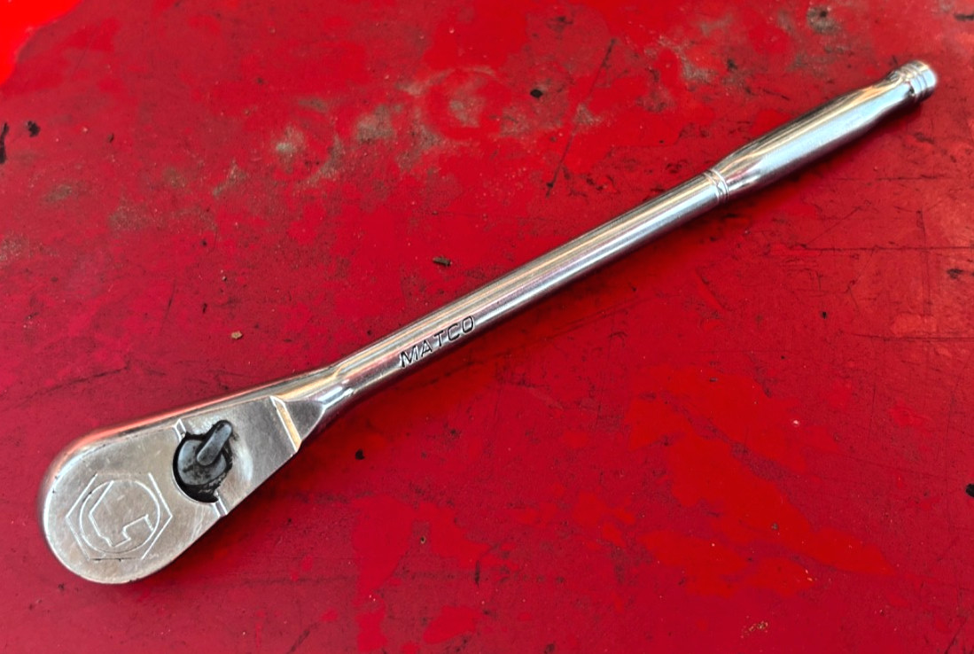 matco 1/4 ratchet USA long handle 8 inch