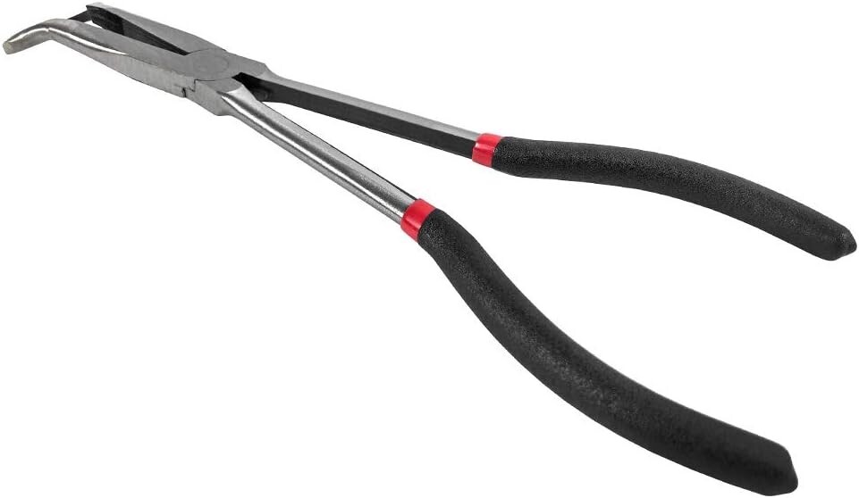 Offset Tip Spark Plug Wire Boot Puller Removal Plier Repair Hand Tools 11″ Long