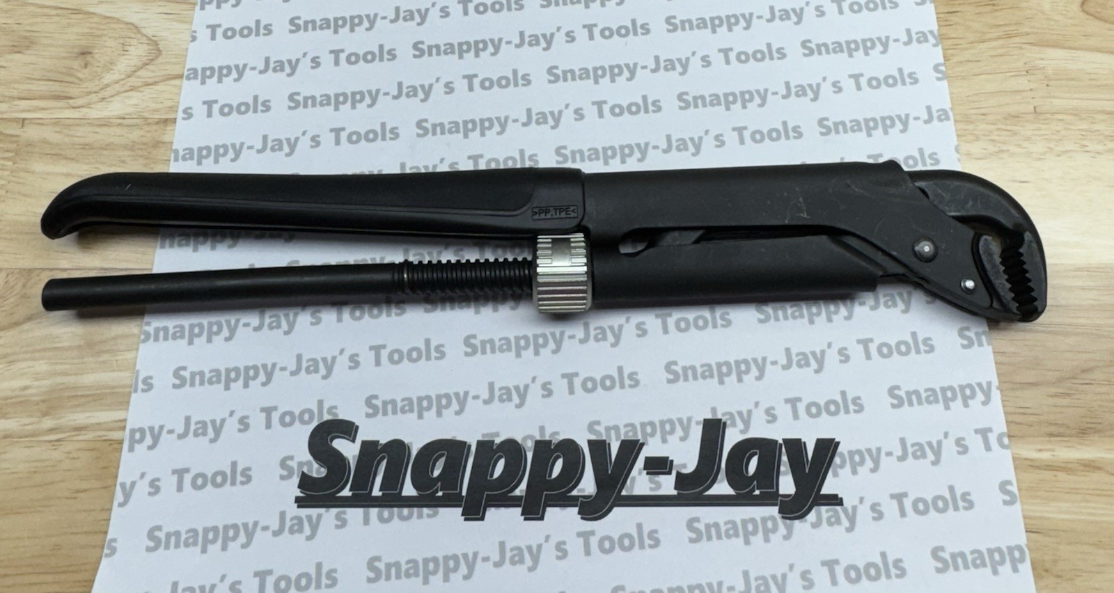 Snap-on Tools SPAIN RARE NEW BLACK Soft Grip Quick Adjust Wrench Pliers PWZ1QABK