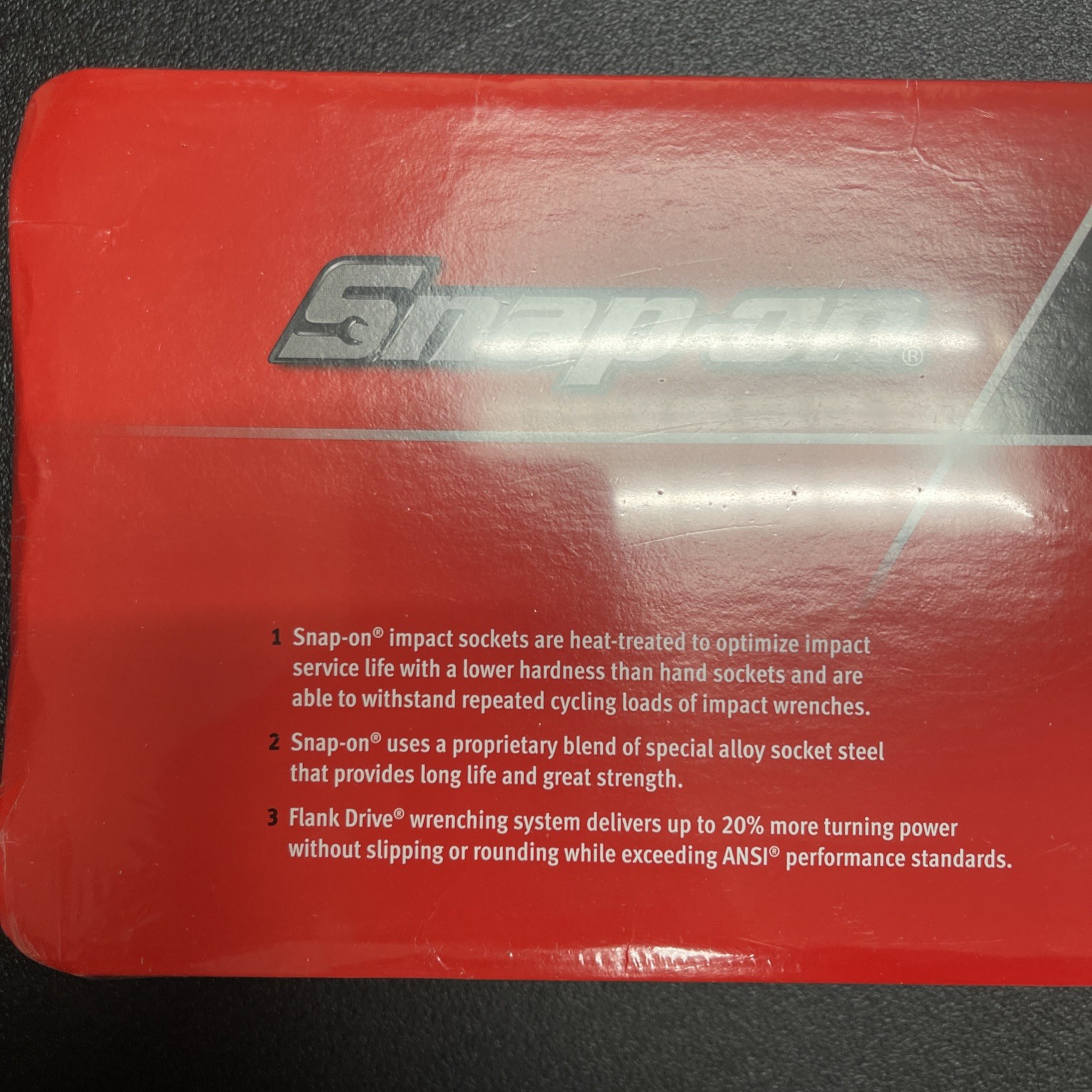 Snap-on NEW 10pc 1/2″ Dr Metric Shallow Impact Socket Set 25–36mm 310IMMADDON