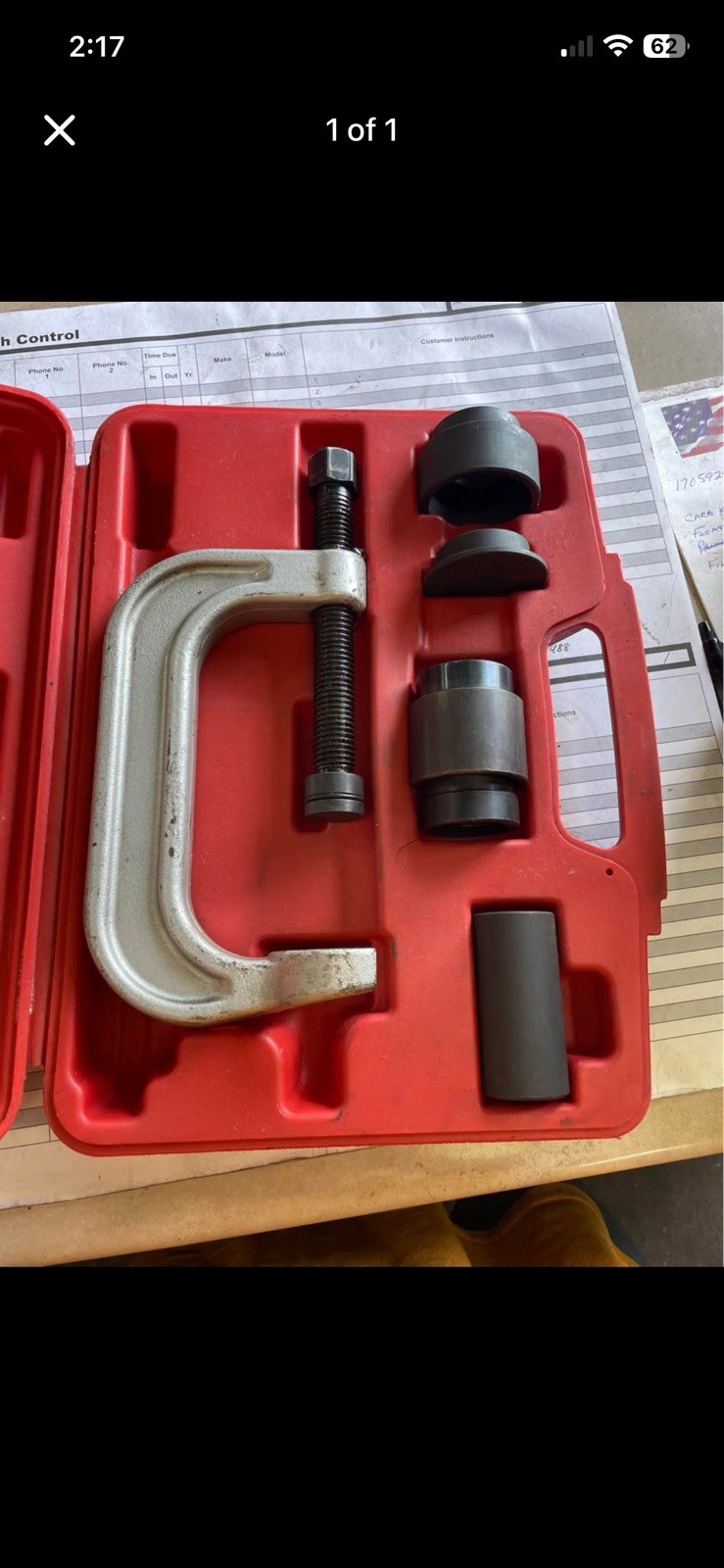 Small Ball Joint Press