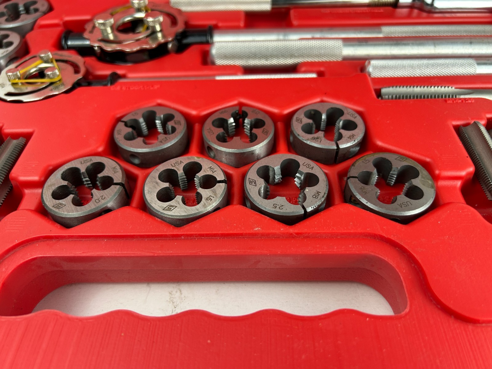 NEW Snap-On Tools 29pc Metric Large Tap & Die Set TDM99117C 14-24 mm USA Made