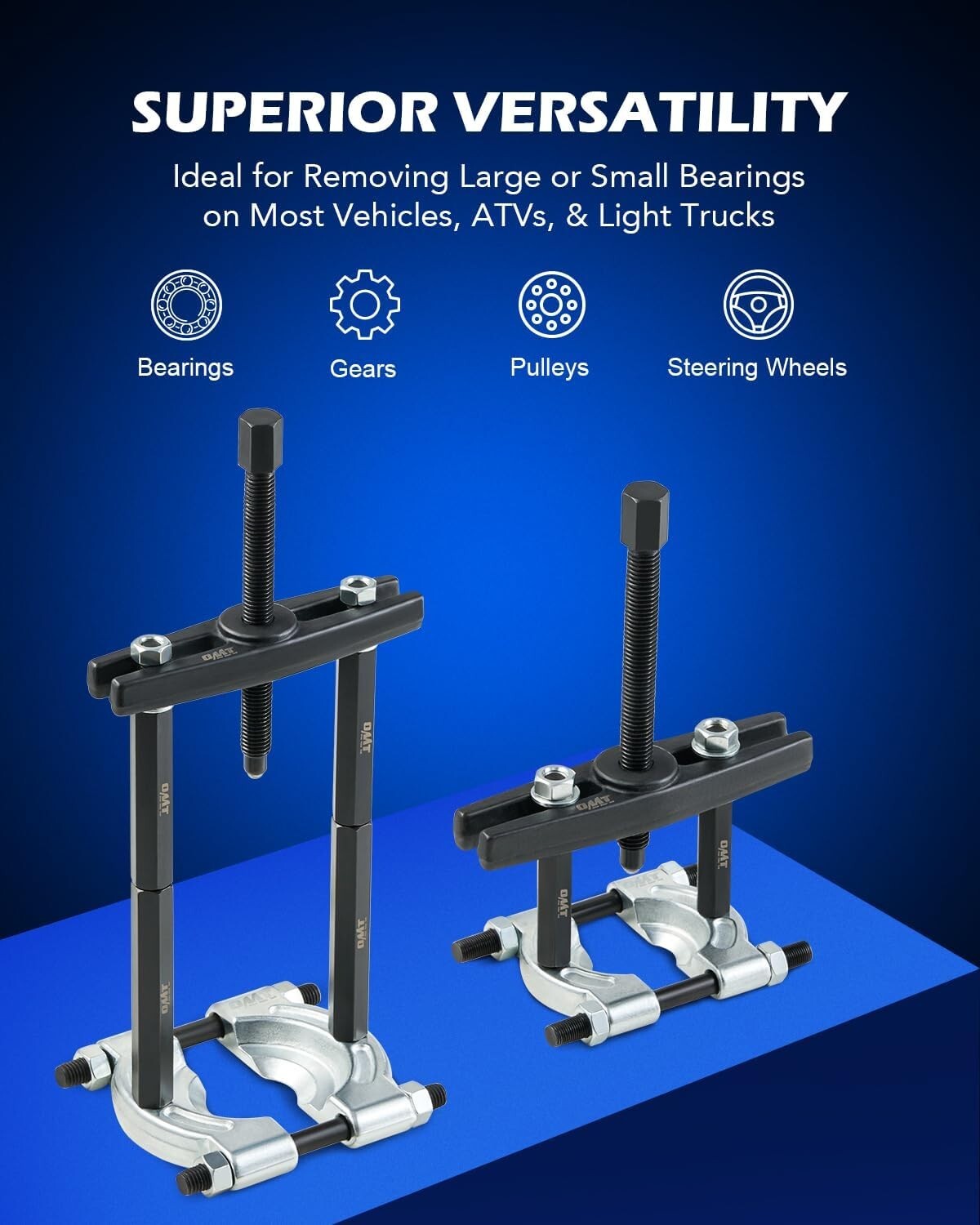 Efficient 5-Ton Bearing Puller Kit for Precise Component Extraction