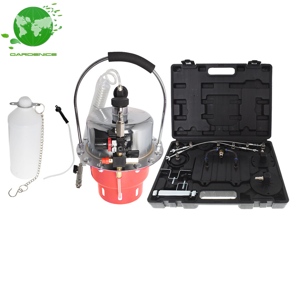 Pneumatic Air Pressure Kit Brake And Clutch Bleeder Valve System Kit Portable
