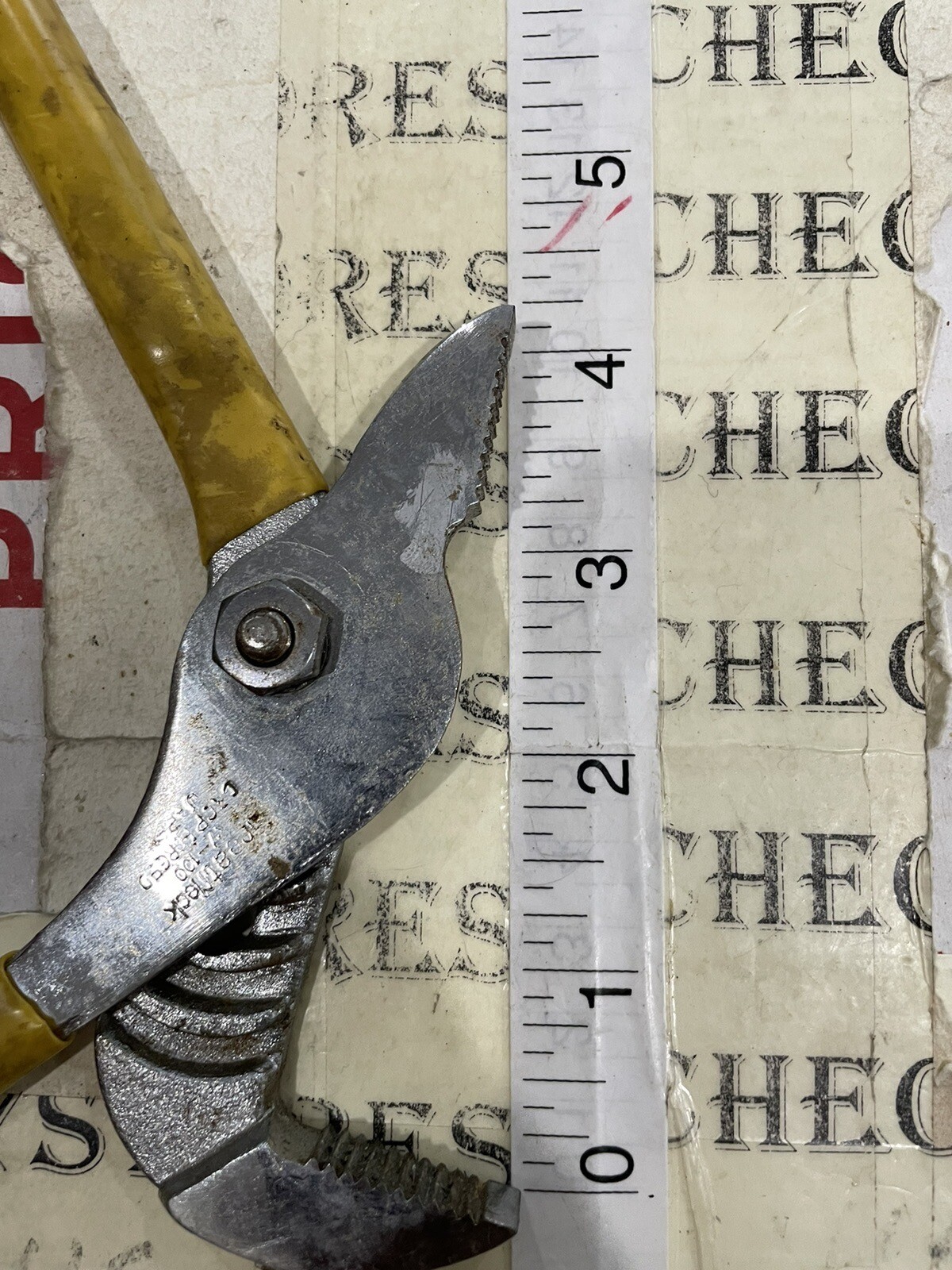 Vintage Great Neck Pliers Slip Groove Joint Straight Jaw W100 ,Forged Japan
