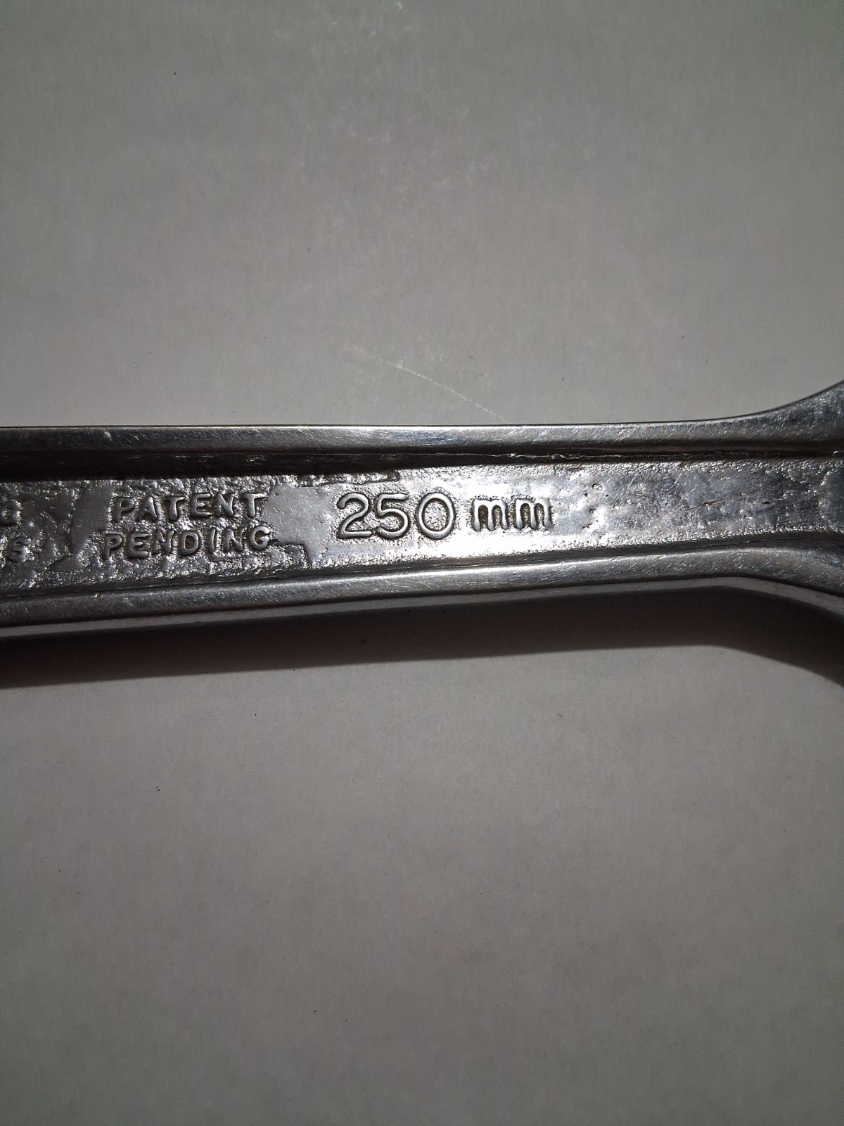 Snap On Tools AD10 10″ 250mm Chrome Adjustable Wrench Made in USA