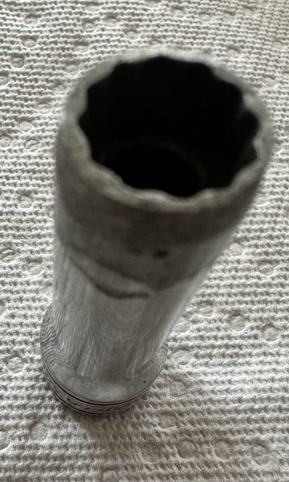Snap-on Tools SF121 3/8″ SAE Socket 3/8″ Drive 12pt Deep Standard Chrome Socket
