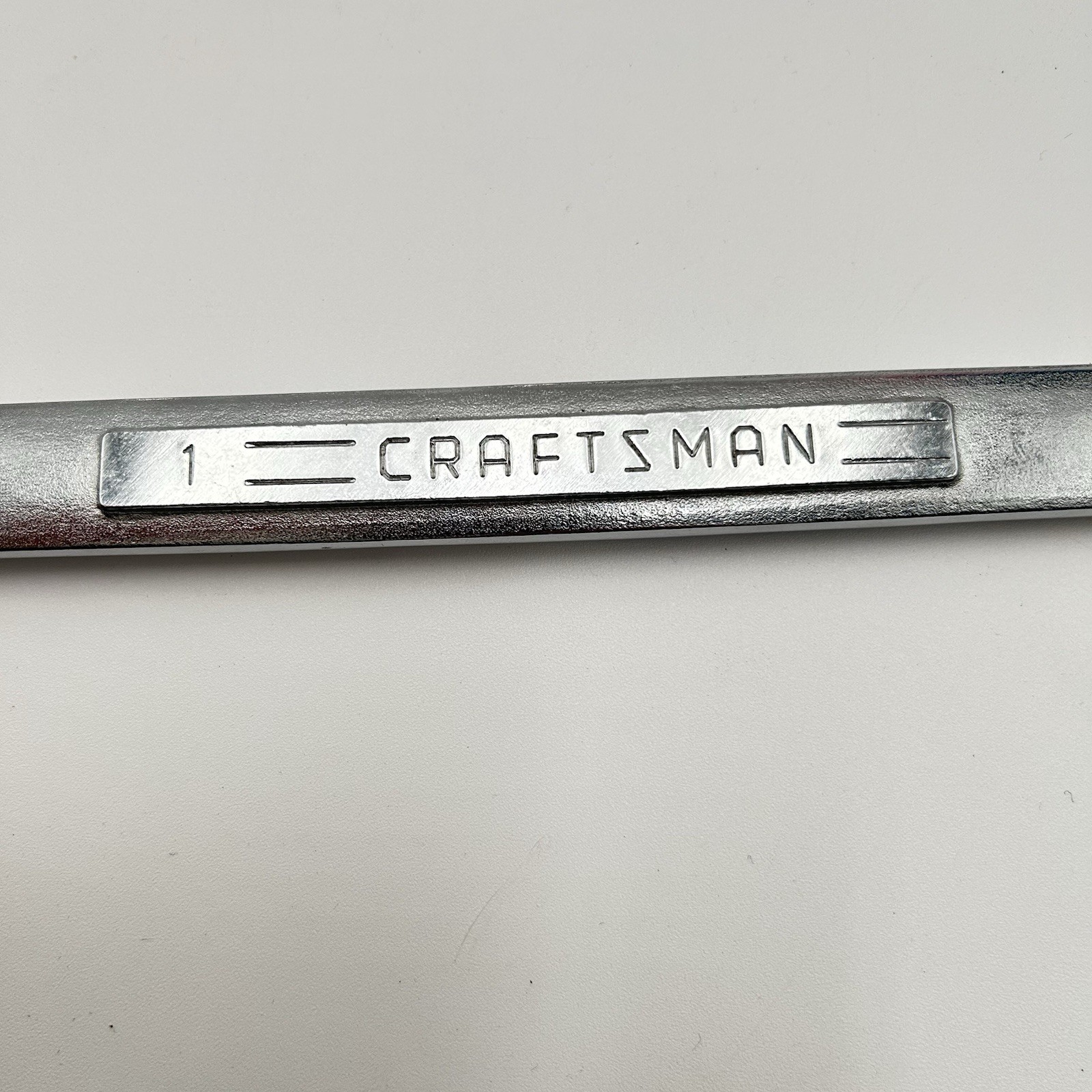 Vintage Craftsman 44705 Molybdenum Combination 12Pt Wrench, 1″, Japan 13.5″ Long
