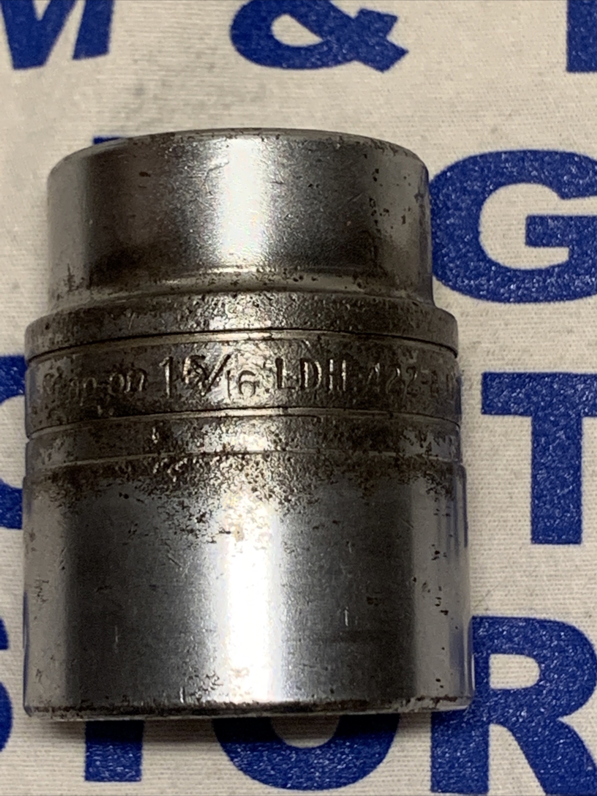 1957? Snap-on Tools USA 3/4″ Drive 12pt 1-5/16″ SAE Chrome Socket LDH422A
